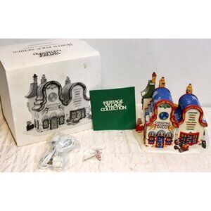 VTG 1996 Dept 56 Heritage Village North Pole Christmas Bread Bakers #56393